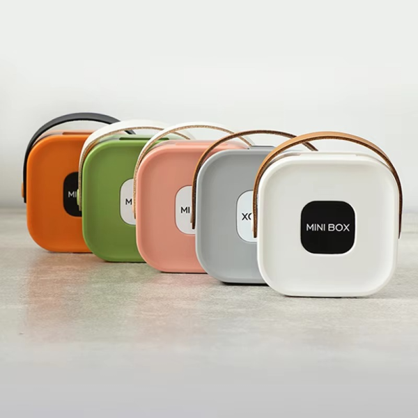 Portable Storage Box with Mirror – Compact Ring, Earring & Necklace Case